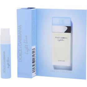 D & G LIGHT BLUE by Dolce & Gabbana EDT 0.02 OZ VIAL (PACK OF 12)